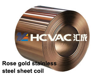 HCVAC Roll-to-Roll Coating System on Stainless Steel Strip with Metallic Layer Systems Improving Corrosion Protection