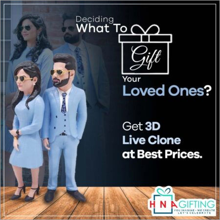 Personalized Gift 3D Couple Miniature