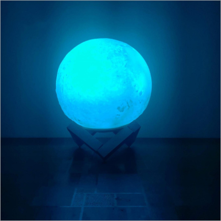 Neon 3D Print Moon Lamp