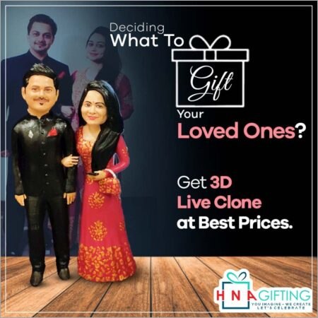 Customized Gift 3D Couple Miniature