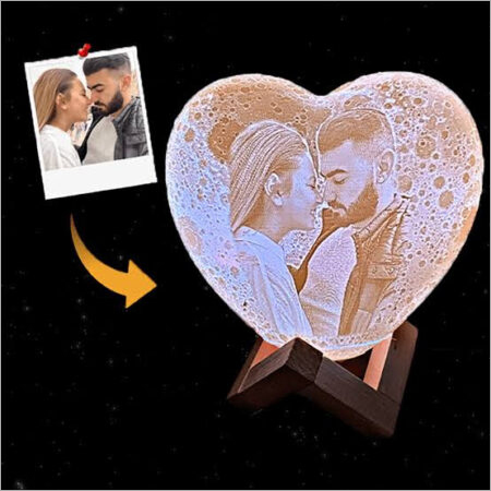 3D Photo Print Moon Lamp