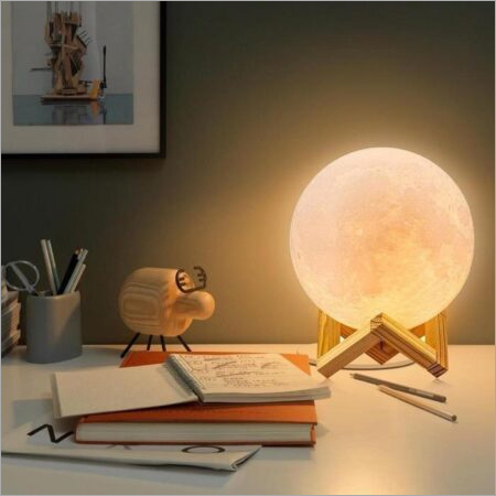 Housewarming Gift 3D Print Moon Lamp