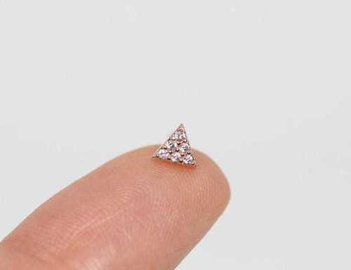 Real Diamond Nose Pin