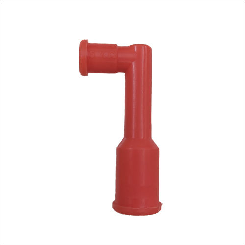 Red Compact 2 Stroke 3 Wheeler Spark Plug Cap