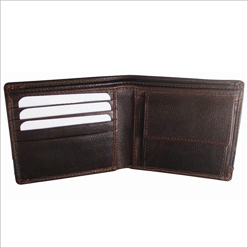 Mens  Genuine  Bifold Leather Wallet