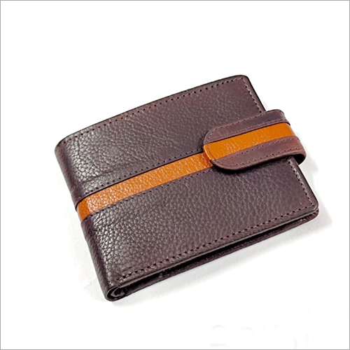 Mens Brown Stylish  Leather Wallet