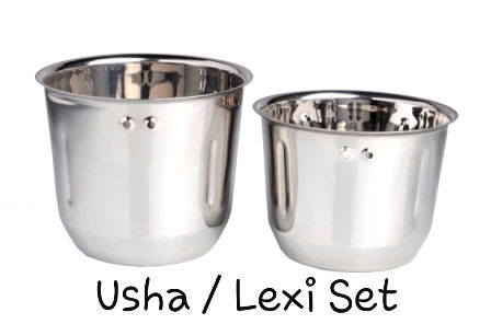 White Lexi Jar Set