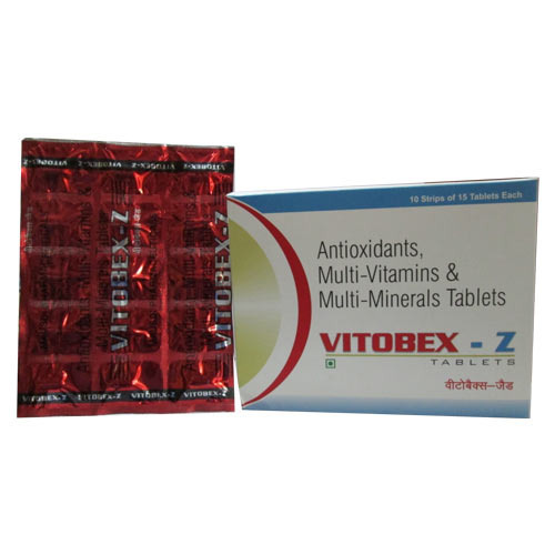 Antioxidant, Multivitamin & Multiminerals Tablets