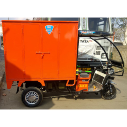 Atlantis Container Battery Operated E Rickshaw Cart By KUKU AUTOMOTIVES