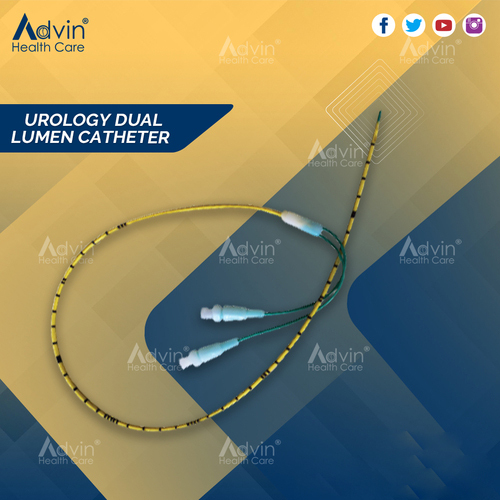 Urology Dual Lumen Catheter