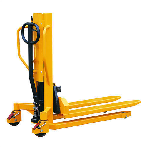 Mild Steel Hydraulic Pallet Lifting Trolley - Iron Mesh Structure | Industrial Use, Durable Design for Heavy Lifting