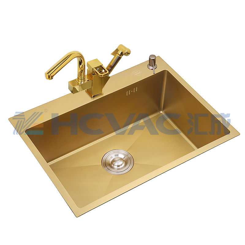 HCVAC Brush Chrome Brass Faucet Tap PVD Vacuum Coating Machine