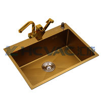 HCVAC Brush Chrome Brass Faucet Tap PVD Vacuum Coating Machine