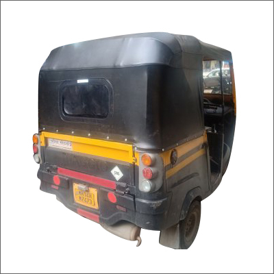 Piaggio Ape City Three Wheeler Black Hood