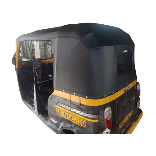 TVS King Black Three Wheeler Hood