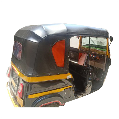 Bajaj BS6 Three Wheeler Black Hood