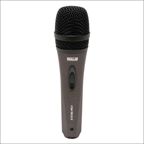 Black Ahuja Asm-980Xlr Unidirectional Dynamic Professional Performance Series Microphone