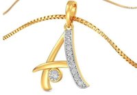 Real Diamond Heart Kids Pendant Diamond Carat Weight: 0.10 Carat