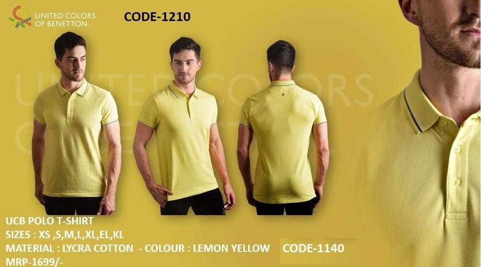 UCB Polo T Shirt With Tipping