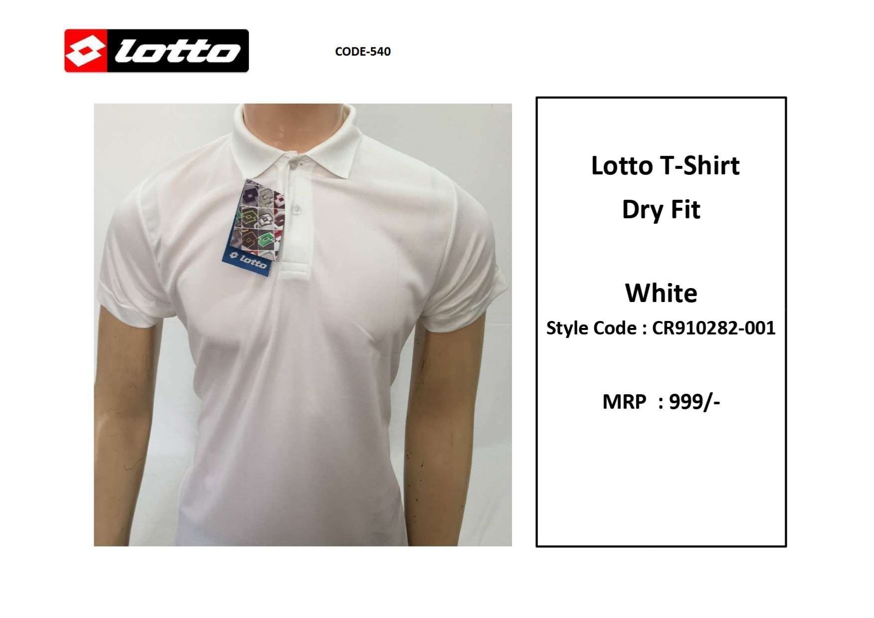 LOTTO DRYFIT  T - SHIRT