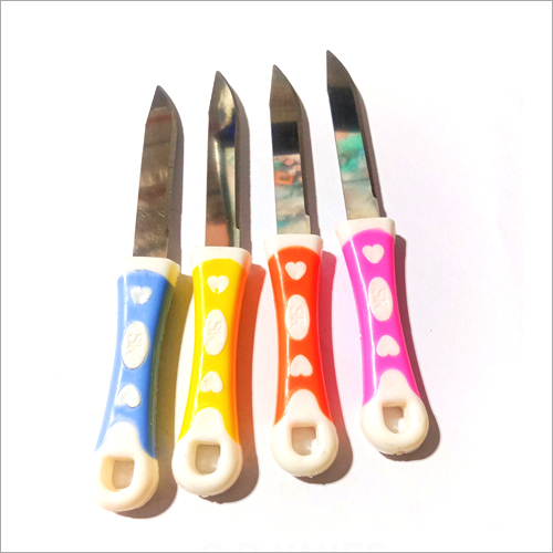 Stainless Steel Multicolor Plastic Knife