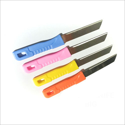 Metal Plastic Handle Vegetable Cutting Knife