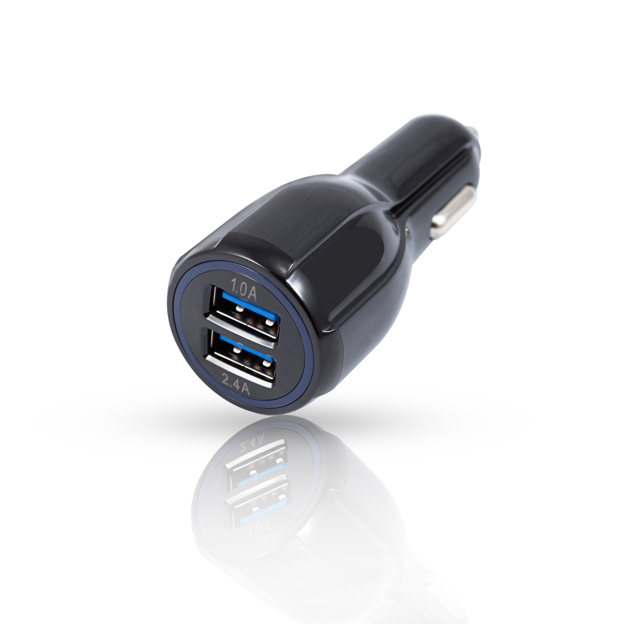 2 USB 2.4 Amp Car Charger