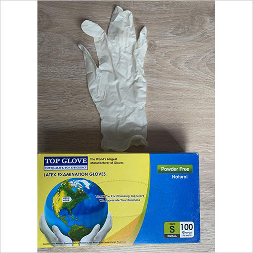 Latex Examination Disposable Gloves