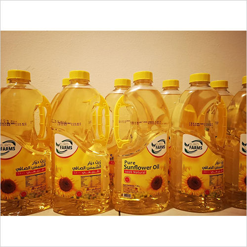 Edible Sunflower Oil - Pure, 1 Gallon | High Oleic, Non-GMO, Versatile Cooking Oil