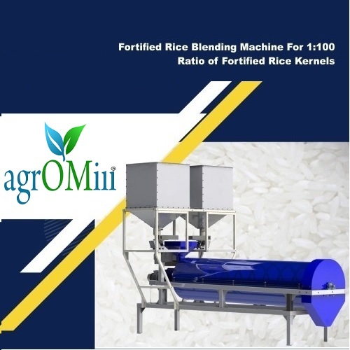 Automatic Agromill Fortified Rice Blending Machine