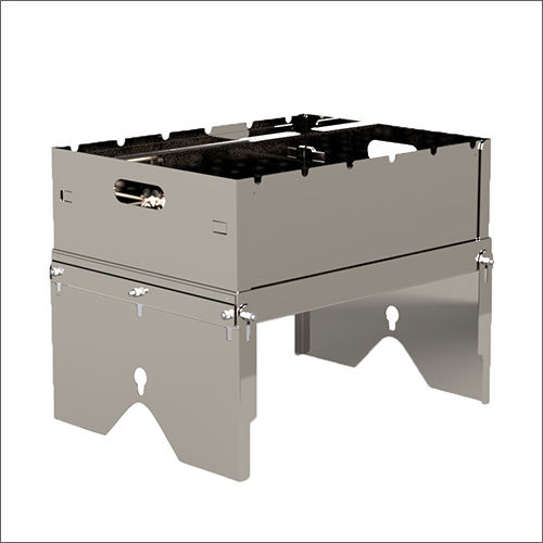 Suitcase Type Foldable Barbeque Stand