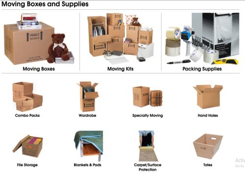 As Per Customer Requirement Packaging Materials