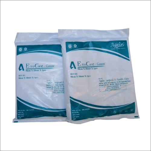 White Exo Care Gauze
