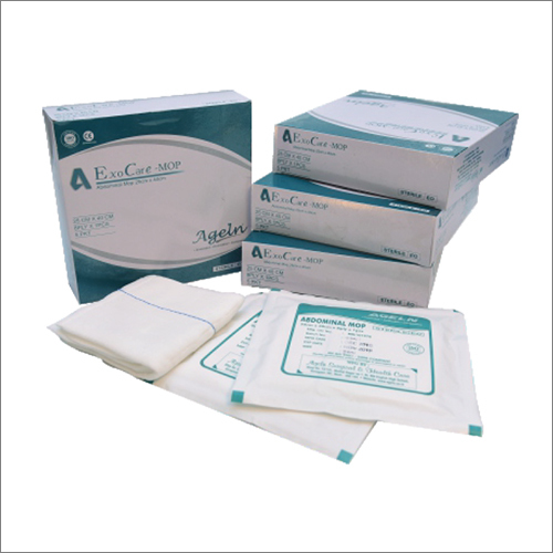 White Abdominal Sponges Mopping Pads