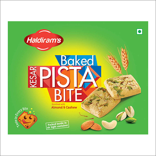 Almond And Cashew Kesar Pista Baked Bite Biscuits