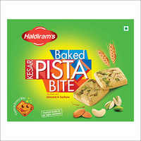 Almond And Cashew Kesar Pista Baked Bite Biscuits