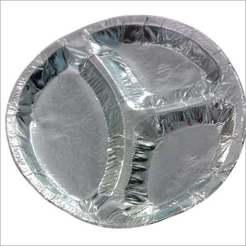 Silver Paper Plate