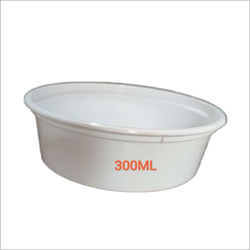 300 ML Round Plastic Container