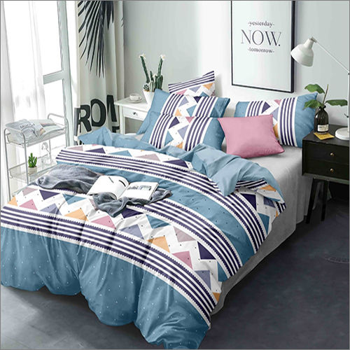 Washable Designer Printed Double Bedding Set