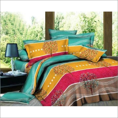 Washable Floral Printed Bedroom  Bedding Set