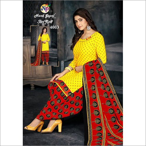 Ladies Bandhani Special Suit Material