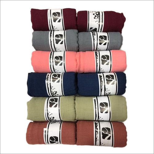 Multicolor Linen Cotton Stole