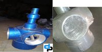 Cooling Tower Aluminium Sprinkler 4 Way 6 Inch 90 MM