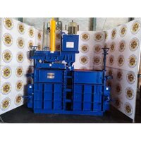 Waste Paper Baling Press Machine - Color: Blue