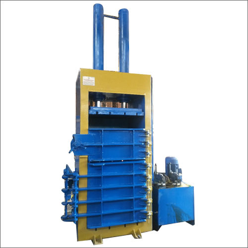 Single Box Single Cylinder Carboard Baling Machine