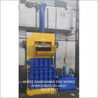 Semi Automatic Hydraulic Pet Bottle Baling Press Machine