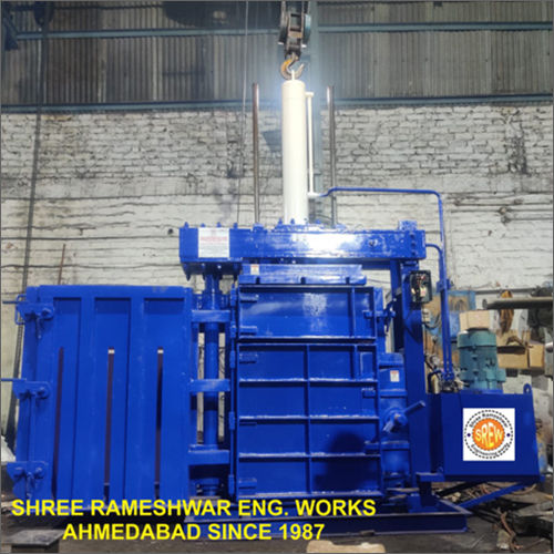 Twin Rotatable Box Waste Paper Baling Machine