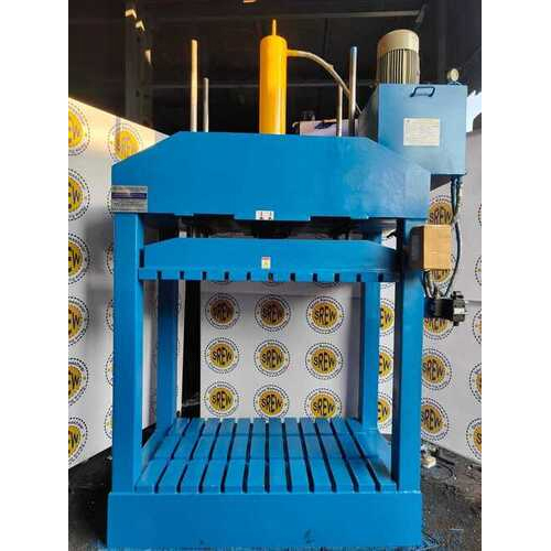 Leno Bags Hydraulic Baler Press Machine - Color: Blue