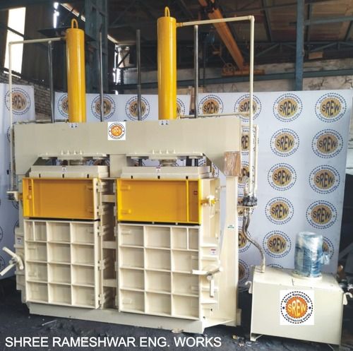 Paper Waste Baler Machine