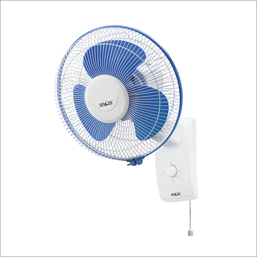 Abs 9 Inch White And Blue Wall Fan